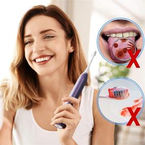 img 2 attached to 🦷 Enhanced Micro Nano Electric Sensitive Toothbrush Replacement