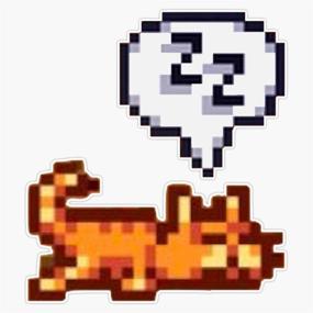 img 2 attached to Наклейка для сна Stardew Valley Водонепроницаемый