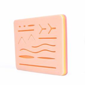 img 3 attached to Tools Of Medicine'S Advanced Silicone Suture Pad With Realistic Anatomy And Skin-Like Texture: Ideal For Dental, Veterinary, Nursing, Physician Assistant, Medical Students And Surgeons