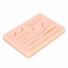 img 4 attached to Tools Of Medicine'S Advanced Silicone Suture Pad With Realistic Anatomy And Skin-Like Texture: Ideal For Dental, Veterinary, Nursing, Physician Assistant, Medical Students And Surgeons