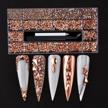 8620-piece nail art glass crystal rhinestone kit with mixed shapes, flatback 3d rose gold gems for phone, cloth & craft decorations - includes rhinestone picker tool logo
