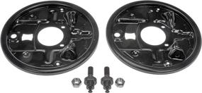 img 4 attached to 🔧 Dorman 924-220 Rear Brake Backing Plate: Ideal for Compatible Models