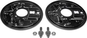 img 2 attached to 🔧 Dorman 924-220 Rear Brake Backing Plate: Ideal for Compatible Models