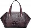 women's leather tote purse handbag: top handle bag for work & shoulder crossbody bags logo