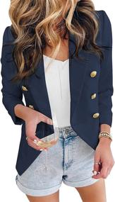 img 4 attached to 👗 Classic and Chic: Asvivid Women's Vintage Lightweight Cardigan – Perfect for Suiting & Blazers