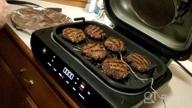 img 1 attached to Black/Silver Ninja EG201 Foodi 6-In-1 Grill: Air Fry, Roast, Bake, Broil, & Dehydrate - 2Nd Gen review by Chris Nonamaker