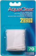 🐟 aquaclear 70 aquarium filter media bags, 2-pack, a1366 | nylon bags logo