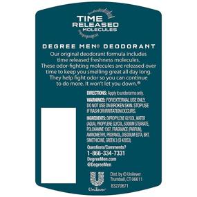 img 3 attached to Degree Men Protection Personal 🌬 Care: Antiperspirant Deodorant at Deodorants & Antiperspirants