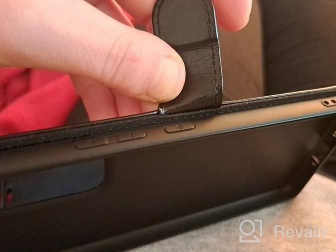 img 1 attached to Protect Your Galaxy A53 5G And Keep Your Cards Secure With OCASE Wallet Case - Brown review by Barber Miller