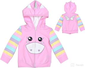 img 4 attached to Baby Jiji Stretch Hoodie/Jacket - Mini Size for Infants, Toddlers, and Kids