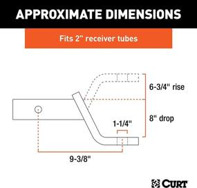 img 2 attached to CURT 45338 Trailer 2 Inch Receiver