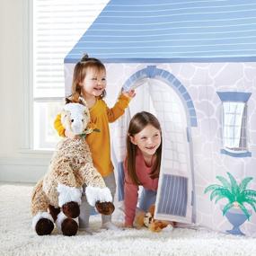 img 1 attached to Large Horse Barn Play Tent For Kids And Toddlers By Martha Stewart Kids - Perfect For Pretend Play And Imaginative Fun