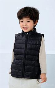 img 1 attached to Sleeveless Outerwear Breathable Waterproof Lightweight Apparel & Accessories Baby Boys for Clothing