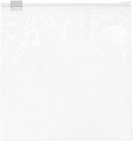 img 4 attached to 200 Count GPI Heavy Duty Slider Zip Sandwich Bags, 6" X 6", 3 Mil Thickness, Durable For Freezer Storage