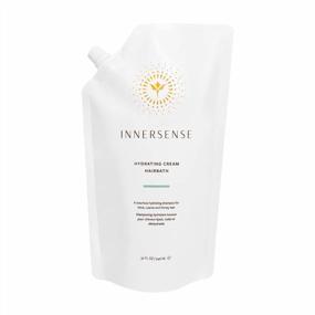 img 1 attached to Organic, Non-Toxic Hydrating Hairbath Shampoo - INNERSENSE Cruelty-Free Clean Haircare (32Oz Refill Pouch)
