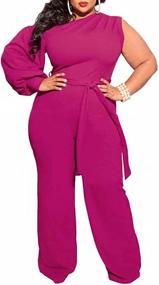 img 3 attached to Fastkoala Jumpsuits Women Dressy Wedding Women's Clothing via Jumpsuits, Rompers & Overalls