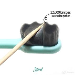 img 3 attached to Koral Toothbrush Bristles Sensitive Healthier