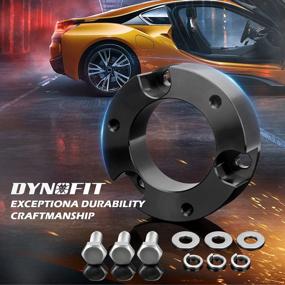 img 2 attached to Leveling Lift Kits For Tacoma 4WD 2WD 05-21, 4 Runner 2003-2021 4WD 2WD, FJ Curise 07-15 4WD 2WD, Dynofit 3 Inch Front Lift Spacers And 2 Inch Rear Lift Blocks Suspension Lift Kits Set With U Bolts