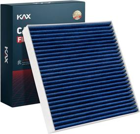 img 4 attached to 🌬️ KAX Cabin Air Filter, GCF014 (CF11182) - High-Performance Cabin Filter Replacement for Honda Civic, CRV, Acura RDX, and more. Enhanced Activated Carbon for Improved Air Filtration and Adsorption