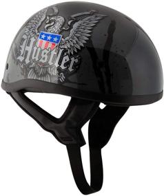img 2 attached to Outlaw Helmets Half Helmet Women Motorcycle & Powersports best on Protective Gear