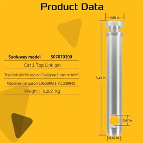 img 2 attached to Sunluway S07070200 Hitch Accessories Tractors