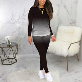 img 1 attached to Lounge-Wear Jogging Set: Hoodie And Sweatpants For Women - Trendy 2 Piece Outfit For Casual Style