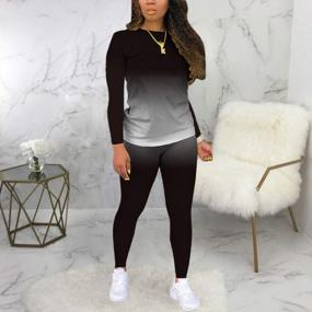 img 2 attached to Lounge-Wear Jogging Set: Hoodie And Sweatpants For Women - Trendy 2 Piece Outfit For Casual Style