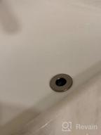 img 1 attached to Upgrade Your Sink With BWE Brushed Nickel Basin Trim & Overflow Cover review by Yiorgos Reynolds