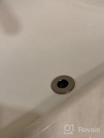 img 5 attached to Upgrade Your Sink With BWE Brushed Nickel Basin Trim & Overflow Cover