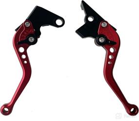 img 3 attached to 🏍️ Enhance Your Riding Experience with RIDE IT Short Brake Clutch Levers for FZ6R 2009-2017, Tenere 700 2019-2022, FZ6 Fazer 2004-2010 - Red