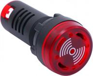 twtade красный светодиодный индикатор вспышки с зуммером - высококачественная панельная лампа для переменного / постоянного тока 24 в (3 года гарантии) логотип