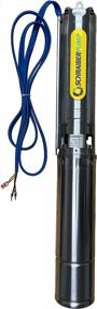 img 3 attached to 3HP 836FT 13GPM 230V 2-Wire Plus Ground Submersible Deep Well Pump - Schraiberpump 4 Stainless Steel Impeller - No Control Box Needed-4S23422W