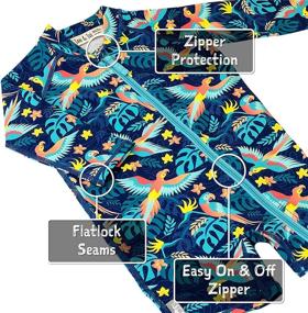 img 2 attached to 🏊 JAN JUL Toddler Boys' Protective Swim Sleeve Clothing