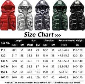 img 2 attached to Sleeveless Outerwear Lightweight Water Resistant Waistcoat Apparel & Accessories Baby Boys at Clothing