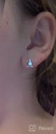 img 1 attached to 💎 Sparkling Waysles Earrings: Exquisite Sterling Silver Jewelry for Stylish Girls review by Latasha Pizzino