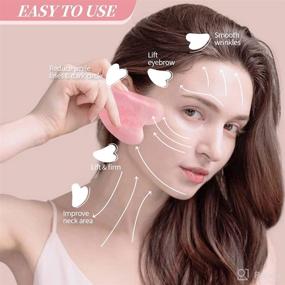 img 2 attached to 🌸 Pink Scraping Face Massage Tool: Achieve Soothing and Clear Skin!