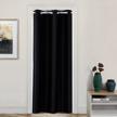driftaway doorway curtain panel closet curtain for bedroom closet door solid blackout curtain room divider curtain 78 inches long grommet thermal insulated privacy drapes 1 panel w39 x l78 inch logo