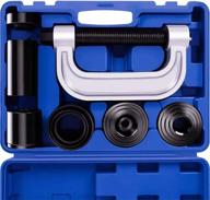 🔧 heavy-duty ball joint press & u joint removal tool kit with 4x4 adapters for enhanced compatibility, catering to 2wd and 4wd cars and light trucks (bl) logo