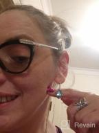 img 1 attached to Elegant 925 Sterling Silver CZ Baroque Drop Hook Earrings With Swarovski Crystals review by Jesse Hernandez