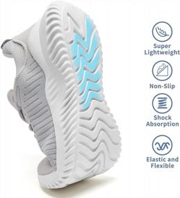 img 3 attached to Мужская теннисная обувь Akk: дышащие сетчатые кроссовки на шнуровке для бега, прогулок и тренировок