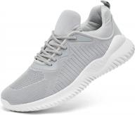 akk mens tennis shoes: breathable lace up mesh sneakers for running, walking & workouts logo