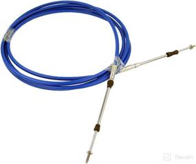 img 1 attached to Marine 33C Throttle Shift Remote Control Box Cable For Yamaha Outboard Engine Boat Motor Steering System Blue (40FT