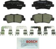 🔧 комплект тормозных колодок bosch bc1544 quietcast premium ceramic для hyundai: accent 2012-2017, elantra 2011-2016 и elantra coupe 2013-2014; kia: optima 2014-2017 и rio 2012-2017; задние логотип