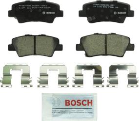 img 1 attached to 🔧 Комплект тормозных колодок Bosch BC1544 QuietCast Premium Ceramic для Hyundai: Accent 2012-2017, Elantra 2011-2016 и Elantra Coupe 2013-2014; Kia: Optima 2014-2017 и Rio 2012-2017; задние