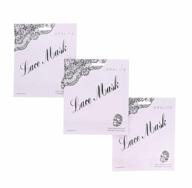 spalife rose water infused hydrogel lace facial mask - 3 masks anti-aging hydrating logo