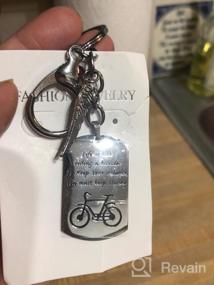 img 5 attached to Gzrlyf Bike Keychain: A Perfect Cyclist Gift with a Cycling Inspired Message!