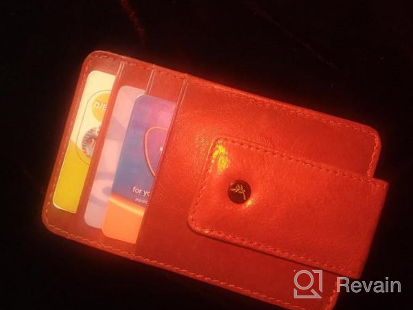 img 1 attached to Blocking Luxury Pocket Leather Wallet review by Jason Marquez