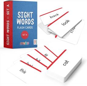 img 4 attached to Boost Your Child'S Reading Skills With Merka Sight Words Flashcards- Set A: 150 Words For Pre-K To 3Rd Graders