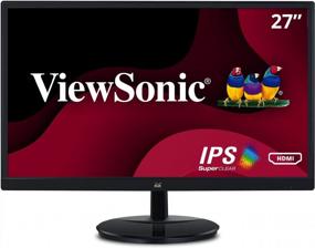 img 4 attached to VA2759-SMH ViewSonic Frameless Monitor, 1920X1080P, 60Hz, Anti Glare, IPS, LCD, HD