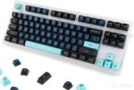 enhance your keyboard experience with 172 keys sa profile multiple combination keycaps, abs double-shot injection custom keycaps kit for cherry mx gateron kailh ttc holy panda switches (monster) логотип